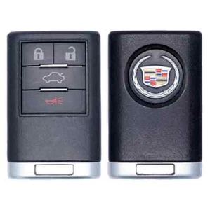 OEM Keyless Entry Remote Car Key Fob 2012 Cadillac CTS Factory LOGO Control Fab - Picture 1 of 7