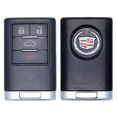 OEM Keyless Entry Remote Car Key Fob 2009 Cadillac STS clicker LOGO Control Fab - Image 1 of 4