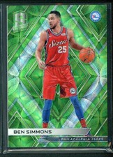 2017-18 Ben Simmons 24/49 Panini Spectra Green Choice 