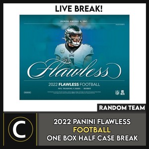 2022 PANINI FLAWLESS FOOTBALL 1 BOX BREAK #F3017 -Detroit Lions