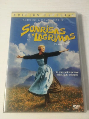 Sonrisas y Lagrimas Julie Andrews Plummer Robert Wise 2 x DVD Español Ingles Am - Imagen 1 de 4