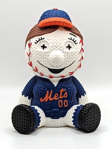 2023 NY Mets Mrs Met Plush Doll Figure SGA Handmade by Robots Knit Series 5/6/23 Cover