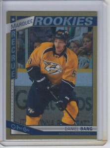 13/14 OPC Nashville Predators Daniel Bang Marquee Rookies Rainbow RC card #550