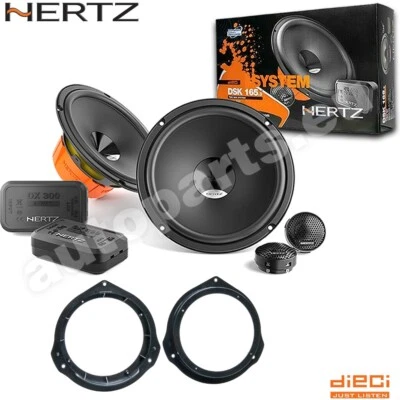 Kit 4 Casse Altoparlanti Hertz DSK 165.3 Anteriori per Mercedes VIANO (W639) - Immagine 1 di 4