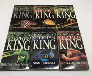 Stephen King The Green Mile Complete Book Lot 1 - 6 1996 First Edition 1st Print - Picture 1 of 4