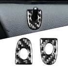 Łatwy w montażu szpilki zamka drzwi z włókna węglowego pokrywa wykończenie do BMW Z4 E89 zestaw 2 szt.