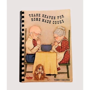 Thank Heaven For Home Made Cooks Glenville Minnesota Methodist 1989 PB Spiral - Bild 1 von 6