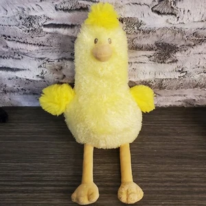 Yellow Plush Easter Chick Spring Stuffed Animal SILKY SOFT 10" Duck - Picture 1 of 7