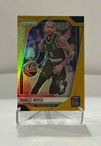 Gold #'d /10! Shabazz Napier 2024-25 Panini Prizm EuroLeague Gold Prizm 10/10 - Picture 1 of 2