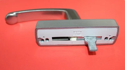 Siegenia LM 4200 Hebel Fenstergriff Griffgetriebe Elxiert K10 Edelstahl farbend - Bild 1 von 3