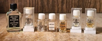 Loção pós-barba Monsieur De Givenchy 7 peças respingo ~ L'Interdit & Le De Givenchy - Imagem 1 de 4