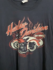 Harley Davidson Langarmshirt Wisconsin Flames Größe 3XL 2012 - Bild 1 von 14