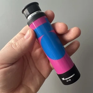 Eschenbach Keplerian Monocular Telescope 10x25 mm pink color Made in Germany - Picture 1 of 7