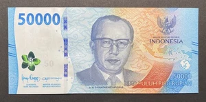 Indonesia Banknote 50000 RUPIAH 2022 P.-W167 FDS/UNC - Picture 1 of 3