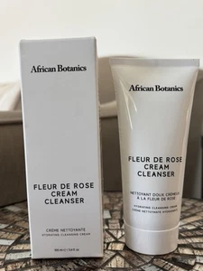 African Botanics Fleur De Rose Cream Cleanser 3.4 oz Hydrating - Picture 1 of 6