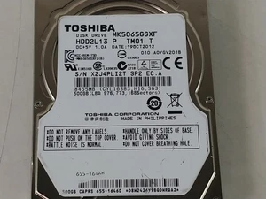 Toshiba MK5065GSXF 500 GB SATA II 2.5 in Drive - Picture 1 of 6