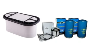 7.3L TURBO DIESEL OVAL AIR FILTER, 2 OIL & 1 FUEL FILTER -REPLACES FA1757 FD4596 - Bild 1 von 11