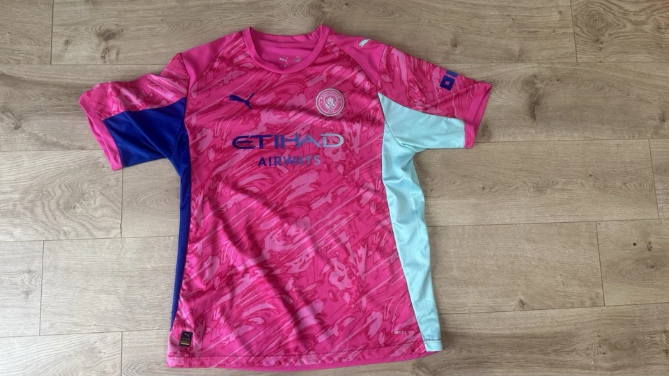 Man City 25/26 Goalkeeper jersey Trafford 1 XXL Futbal Soccer Football Kit XL - Image 1 of 2