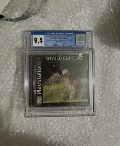 World Cup Golf: Professional Edition, PS1, CGC 9.4 Graded - Picture 1 of 2