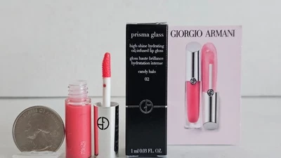 Giorgio Armani Prisma Glass Lip Gloss  #02 Candy Halo 1ml Travel Size - Image 1 of 4