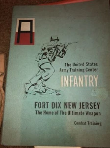 Vintage "The United States Army Training Center Infantry Fort Dix New Jersey" - Picture 1 of 4