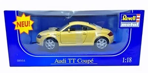 REVELL '98 (Dusty Yellow) AUDI TT Coupe 1:18 Die Cast-In Vintage Box - Picture 1 of 4
