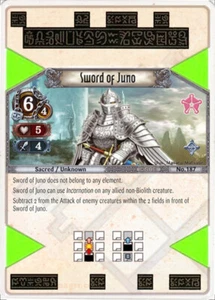 Sword of Juno - Set 2 - The Eye of Judgment TCG - Bild 1 von 1