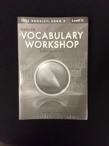 (10 Pack) Vocabulary Workshop Enriched Edition Test Booklet: Form B Level C - Picture 1 of 3