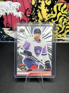 Sam Reinhart 2023-24 Upper Deck Outburst Silver Parallel Card #75