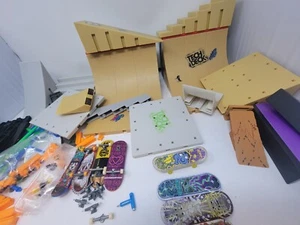 Tech Deck, Konvolut 8 Boards Rampen Schienen & Zubehör - Bild 1 von 11