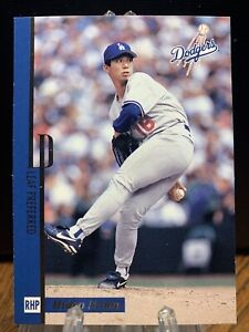 1996 Leaf Preferred Baseball Card #64 Hideo Nomo Los Angeles Dodgers