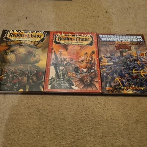 The realms of chaos, Lost and the Damned, Slaves to Darkness and Rogue Trader - Picture 1 of 5