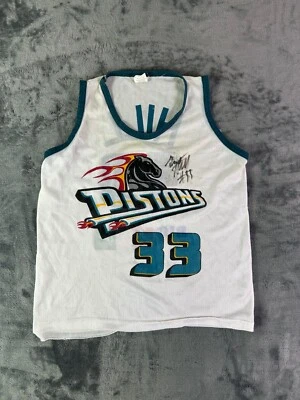 Camiseta de Colección Grant Hill #33 Detroit Pistons Sprite Kmart Big K Promo Juvenil XL Foto 1 de 4