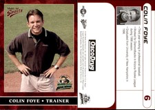 Colin Foye 1999 Multi-Ad South Bend Silver Hawks #6 Card *AutographDen*