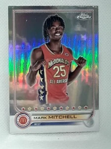 Mark Mitchell 2022 Topps Chrome McDonald's All American - Refractor #66 - Picture 1 of 2
