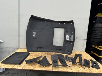 HEADLINER SUEDE ALCANTARA INTERIOR PILLAR SET JAGUAR XF XFR OEM (2009-2015) - Image 1 of 4