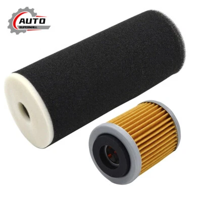 For Yamaha Warrior 350 Wolverine 350 4x4 Raptor 350 Air Filter Oil Filter Kit Foto 1 de 4
