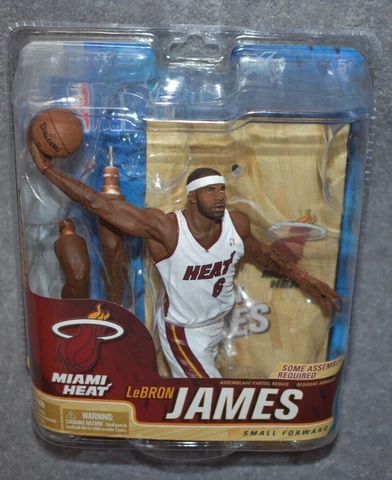 MIAMI HEAT LEBRON JAMES #6 NBA BASKETBALL SERIES 21 ACTION FIGURE Cover