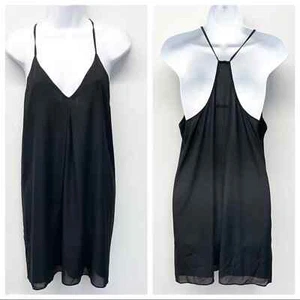 Alice and Olivia Fierra Racerback Dress Black Size Small - Picture 1 of 12