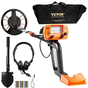 VEVOR Pro Metal Detector Deep Sensitive Treasure Hunter 8" IP68 Waterproof LCD - Imagen 1 de 12
