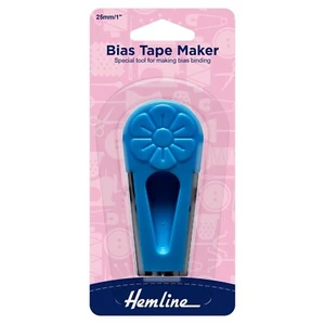 Hemline Bias Tape Maker Tool Large 25mm 1" OUTER PACKAGING DAMAGED - Picture 1 of 1