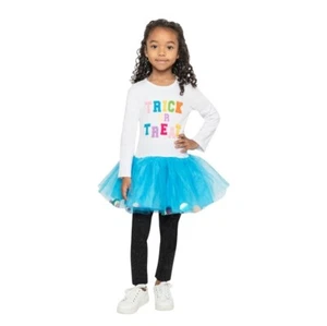 Counting Daisies Toddler & Girls 2-Piece Halloween Tutu Set 18M - Picture 1 of 2