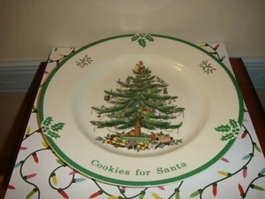 Spode Cookies für Santa Weihnachtsbaum 10" Teller - Bild 1 von 7