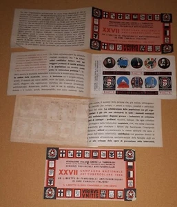 2 LIBRETTI FRANCOBOLLI CAMPAGNA CONTRO LA TUBERCOLOSI COMPLETO 1964+5p OMAGGI - Foto 1 di 4
