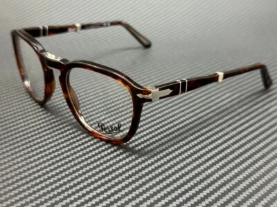 PERSOL PO3345V 24 Brown Havana Men's 52 mm Eyeglasses - Image 1 of 4