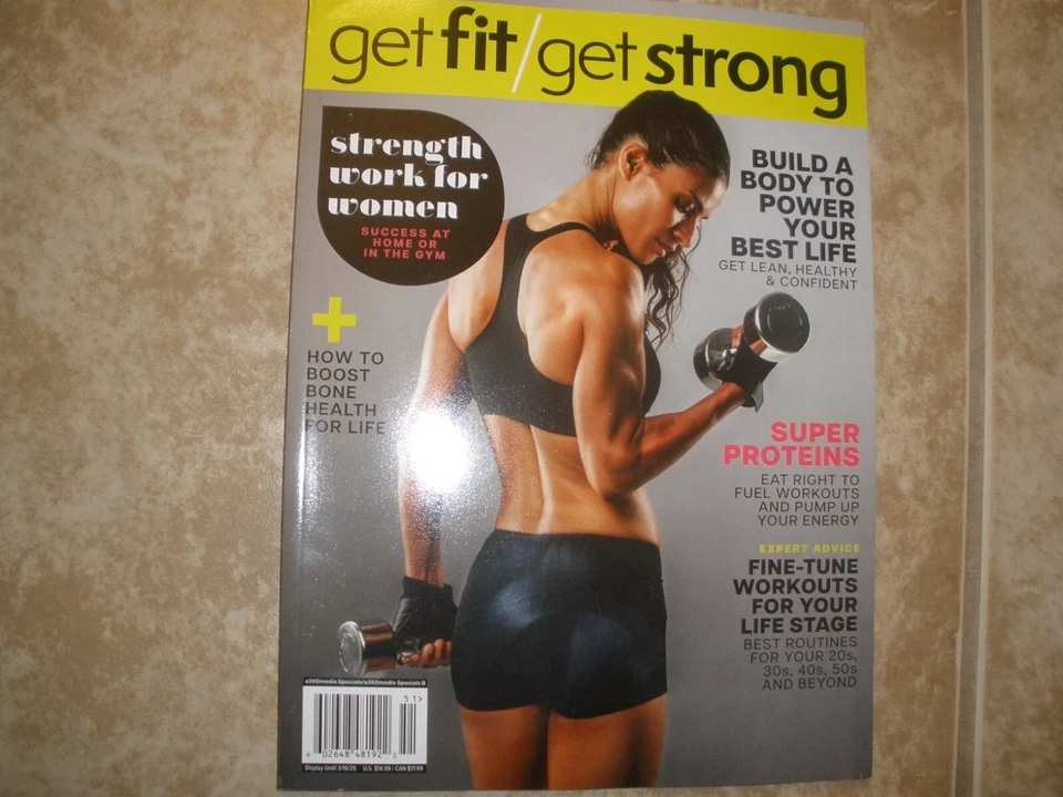 GET FIT / GET STRONG - STRENGTH WORK FOR WOMEN 2025 A360MEDIA Magazine NEW Foto 1 de 1