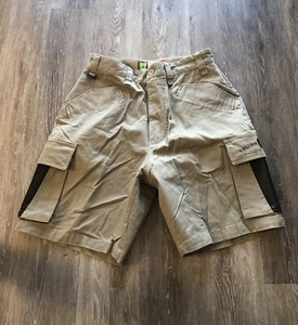 NEW VOLCOM VINTAGE 90’S WAKEBOARD GOLF MX MILITARY SNOW SURF CARGO SHORTS 30 - Picture 1 of 4
