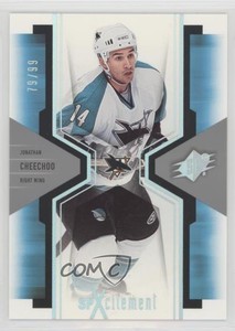 2006-07 SPx SPXcitement Spectrum /99 Jonathan Cheechoo #X83