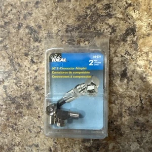 90 Degree F- Connector Adapter - Picture 1 of 2