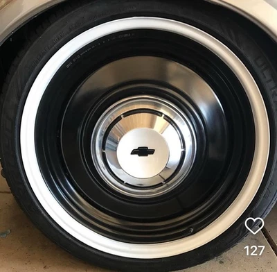  1968-70 CHEVY CHEVELLE CAMARO DOG DISH POVERTY HUBCAP COPO 427 TRUCK WHEELS  - Image 1 of 4